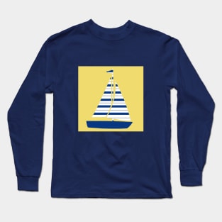 Sunny Sailboat Long Sleeve T-Shirt